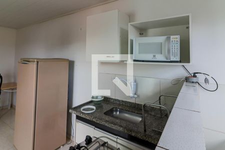 Cozinha e Lavanderia de kitnet/studio para alugar com 1 quarto, 25m² em Vila São Luís(zona Oeste), São Paulo