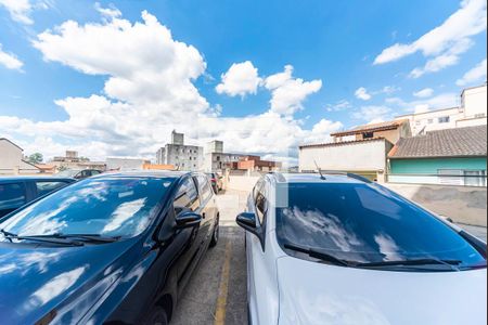 Vista da Sala de apartamento à venda com 2 quartos, 58m² em Parque São Vicente, Santo André