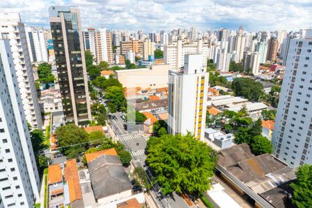Vista da Sacada da Sala e Quartos de apartamento à venda com 4 quartos, 129m² em Vila Clementino, São Paulo