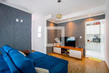 Sala de casa à venda com 3 quartos, 139m² em Condomínio Maracanã, Santo André
