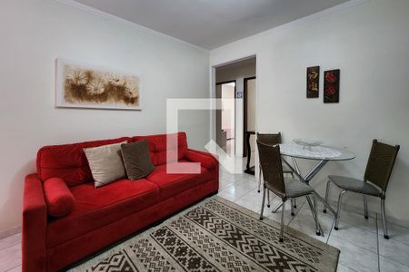 Sala de apartamento para alugar com 3 quartos, 70m² em Barcelona, São Caetano do Sul