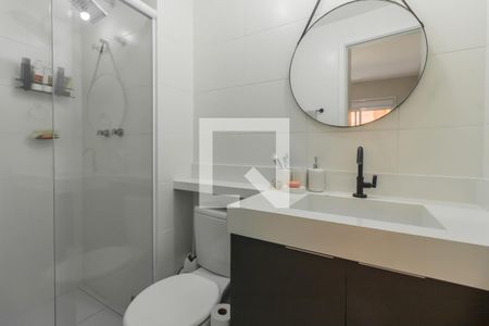 Banheiro da Suíte de apartamento à venda com 2 quartos, 50m² em Vila Guilherme, São Paulo