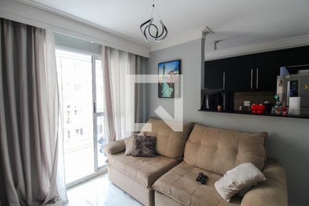 Sala de apartamento para alugar com 2 quartos, 64m² em Vila Nova Alba, São Paulo