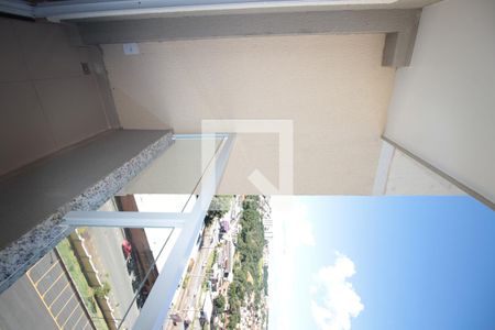 Varanda da Sala de apartamento à venda com 2 quartos, 48m² em Planalto, Belo Horizonte