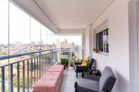 Varanda de apartamento à venda com 2 quartos, 70m² em Parque da Mooca, São Paulo