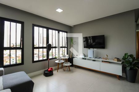 Sala de apartamento para alugar com 2 quartos, 70m² em Vila Regente Feijó, São Paulo