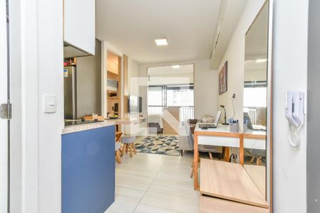 Sala de apartamento à venda com 1 quarto, 40m² em Bela Vista, São Paulo