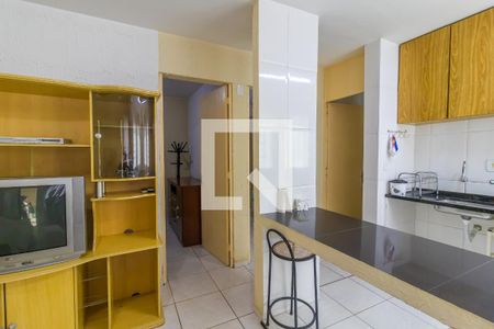 Sala de apartamento à venda com 2 quartos, 49m² em Cecap, Jundiaí