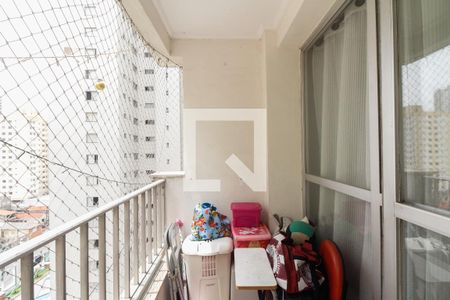 Varanda  de apartamento à venda com 2 quartos, 80m² em Chácara Califórnia, São Paulo