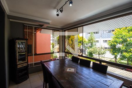 Varanda e Sala de Jantar de casa para alugar com 3 quartos, 330m² em Morro do Espelho, São Leopoldo