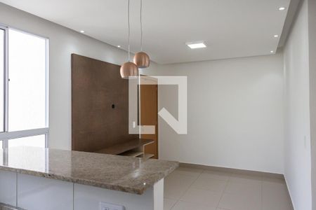 Sala de apartamento para alugar com 2 quartos, 42m² em Chácaras Hipica, Ribeirão Preto