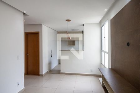 Sala de apartamento para alugar com 2 quartos, 42m² em Chácaras Hipica, Ribeirão Preto