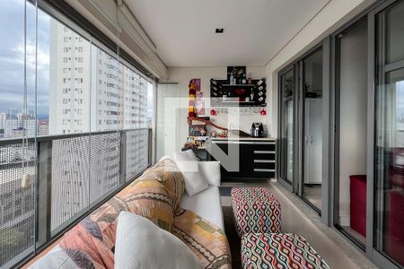 Varanda de apartamento à venda com 2 quartos, 74m² em Barra Funda, São Paulo