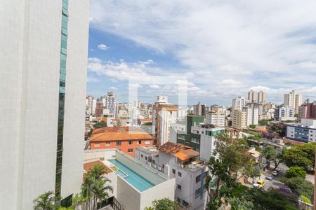 Vista da Varanda da Sala de apartamento à venda com 4 quartos, 141m² em Serra, Belo Horizonte