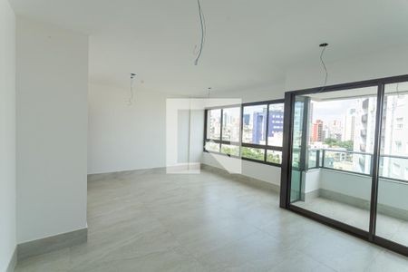 Sala de apartamento à venda com 4 quartos, 141m² em Serra, Belo Horizonte