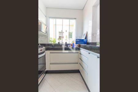 Cozinha de apartamento à venda com 2 quartos, 116m² em Vila Camilópolis, Santo André