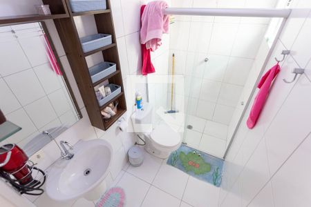 Banheiro de casa para alugar com 2 quartos, 65m² em Jardim Maria Estela, São Paulo