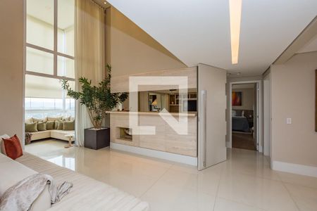 Sala de apartamento à venda com 3 quartos, 220m² em Vila Castela, Nova Lima