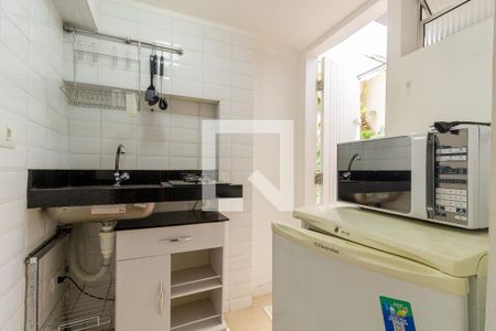 Kitnet - Cozinha  de kitnet/studio para alugar com 1 quarto, 14m² em Vila Monumento, São Paulo