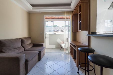 Sala de apartamento para alugar com 1 quarto, 45m² em Serraria, São José