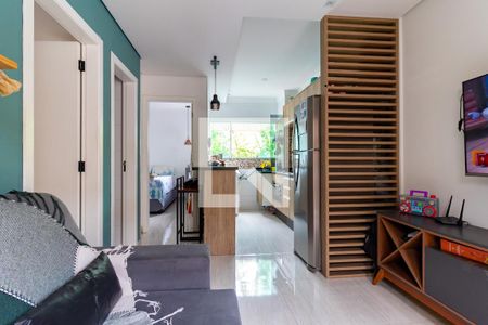 Sala de apartamento à venda com 2 quartos, 42m² em Vila Carmosina, São Paulo