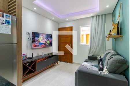 Sala de apartamento à venda com 2 quartos, 42m² em Vila Carmosina, São Paulo