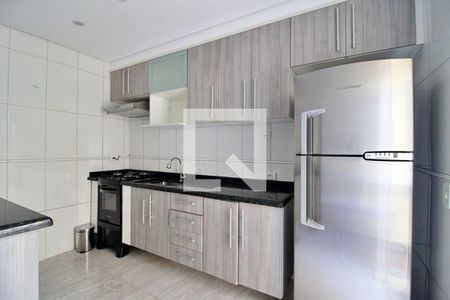 Sala/Cozinha de apartamento para alugar com 2 quartos, 50m² em Parque João Ramalho, Santo André