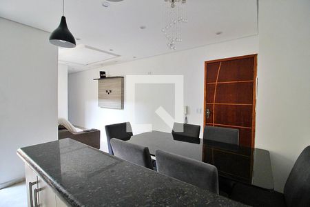 Sala/Cozinha de apartamento para alugar com 2 quartos, 50m² em Parque João Ramalho, Santo André