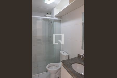 Banheiro de casa de condomínio para alugar com 1 quarto, 35m² em Barra Funda, São Paulo
