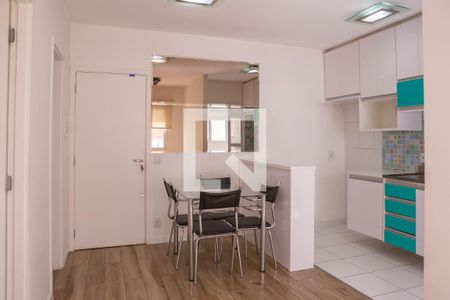 Sala de casa de condomínio para alugar com 1 quarto, 35m² em Barra Funda, São Paulo