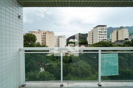 Sala Varanda de apartamento à venda com 2 quartos, 74m² em Tijuca, Rio de Janeiro