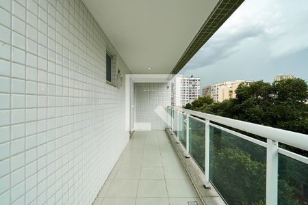 Sala Varanda de apartamento à venda com 2 quartos, 74m² em Tijuca, Rio de Janeiro