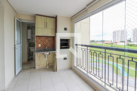 Varanda gourmet de apartamento à venda com 3 quartos, 119m² em Jardim Ermida I, Jundiaí