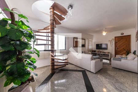 Sala de apartamento à venda com 4 quartos, 210m² em Vila Gumercindo, São Paulo