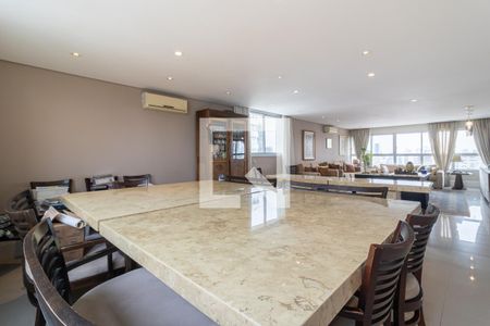 Sala de Jantar de apartamento à venda com 3 quartos, 268m² em Chácara Itaim, São Paulo