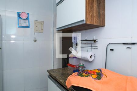 Cozinha e Área de Serviço de apartamento à venda com 2 quartos, 46m² em Piedade, Rio de Janeiro