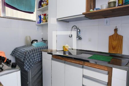 Cozinha e Área de Serviço de apartamento à venda com 2 quartos, 46m² em Piedade, Rio de Janeiro