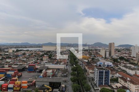 Vista de apartamento para alugar com 1 quarto, 49m² em Macuco, Santos