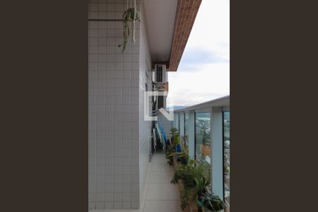 Sacada de apartamento para alugar com 1 quarto, 49m² em Macuco, Santos