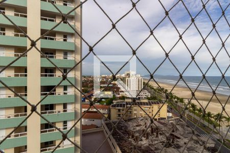 Vista da varanda de apartamento para alugar com 2 quartos, 82m² em Real, Praia Grande