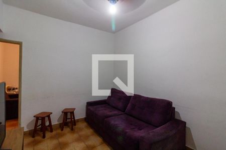 Sala de apartamento para alugar com 2 quartos, 60m² em Canto do Forte, Praia Grande