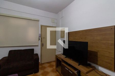 Sala de apartamento para alugar com 2 quartos, 60m² em Canto do Forte, Praia Grande