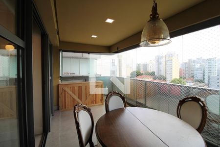 Varanda da sala  de kitnet/studio à venda com 1 quarto, 51m² em Barra Funda, São Paulo