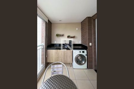 Varanda de apartamento para alugar com 1 quarto, 40m² em Vila Olímpia, São Paulo