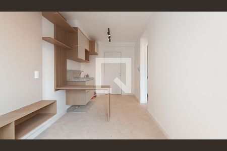 Sala e Cozinha de apartamento para alugar com 1 quarto, 32m² em Pinheiros, São Paulo