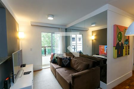 Sala de apartamento para alugar com 2 quartos, 50m² em Jardim Ampliação, São Paulo