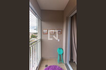 Varanda de apartamento à venda com 2 quartos, 58m² em Baeta Neves, São Bernardo do Campo