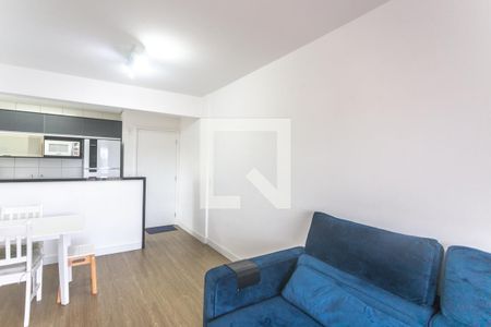 Sala de estar de apartamento à venda com 2 quartos, 58m² em Baeta Neves, São Bernardo do Campo