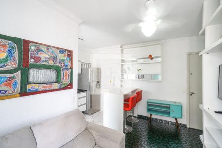 Sala de apartamento para alugar com 1 quarto, 28m² em Tatuapé, São Paulo