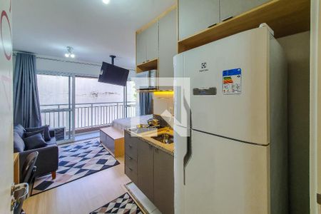 Kitnet Studio Cozinha de kitnet/studio para alugar com 1 quarto, 27m² em Liberdade, São Paulo